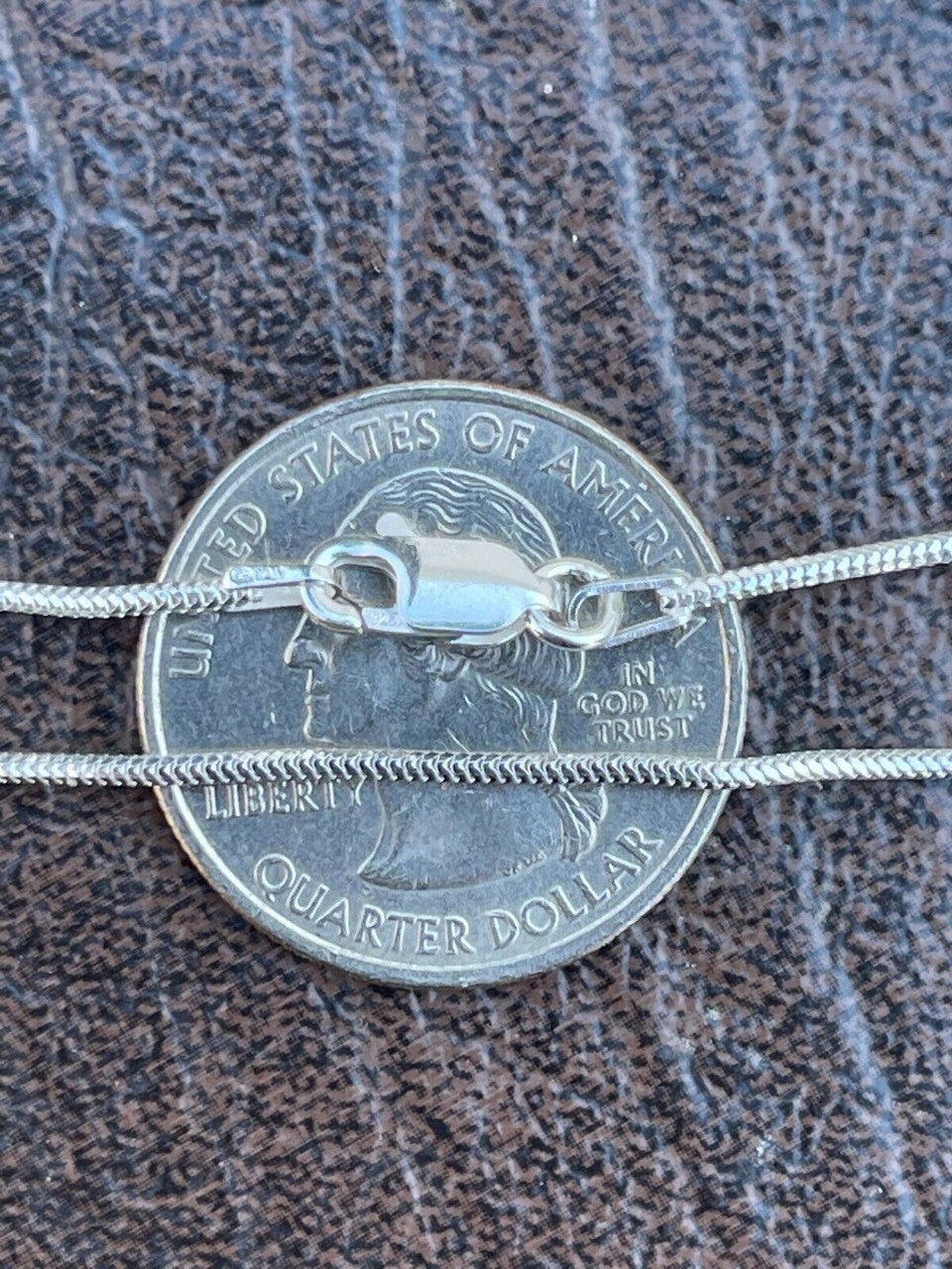 Handmade Solid 925 Sterling Silver 1.5mm Snake Chain Diamond Cut Ladies Necklace 14-30