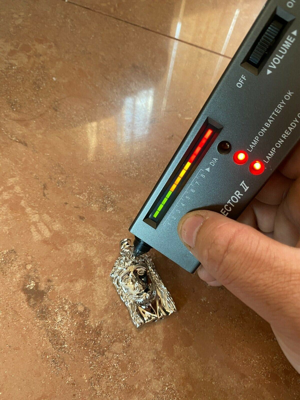 HarlemBling 0.1ct REAL VS Natural Diamond Solid 925 Sterling Silver Jesus Piece HIP HOP Iced