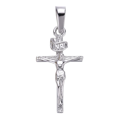 HarlemBling #1 Bestseller Crucifix Pendant - 925 Silver - 3 Sizes 1"-2.5"