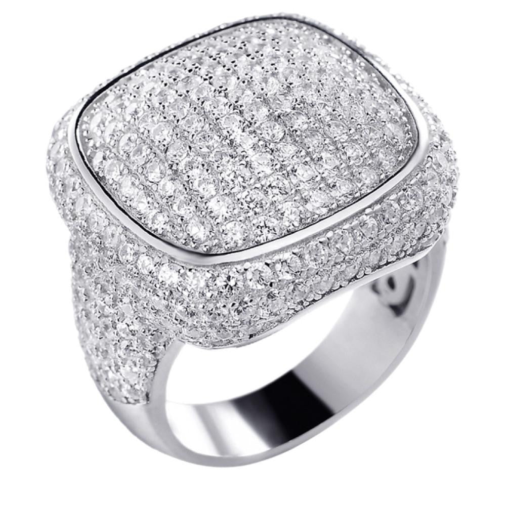 HarlemBling 10mil Followers Influencer Ring - 925 Silver - CZ Stones