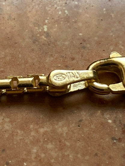 HarlemBling 14k Gold Solid 925 Sterling Silver Rounded Box Chain 1-3mm Necklace Men Ladies