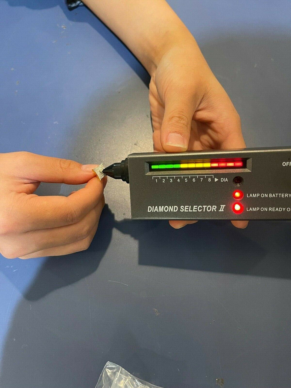 HarlemBling 14k Gold Vermeil Iced HipHop Square Kite Earrings MOISSANITE Pass Diamond Tester