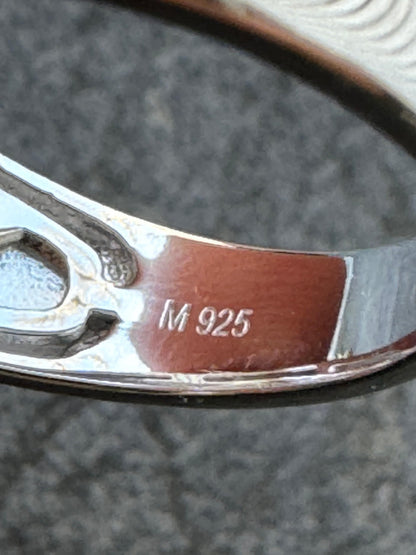 HarlemBling 3ct MOISSANITE Emerald Cut Big Solitaire Men's Real Solid 925 Silver Ring Pinky