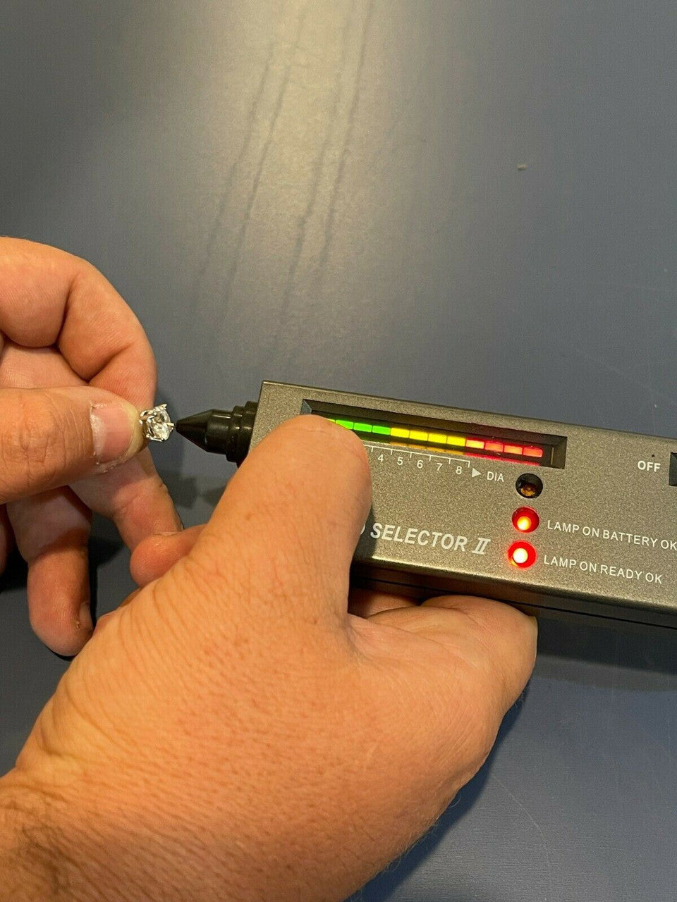 HarlemBling 4ct TW Moissanite Screw Back Solitaire Stud Earrings - GRA Certified D VVS1 8mm