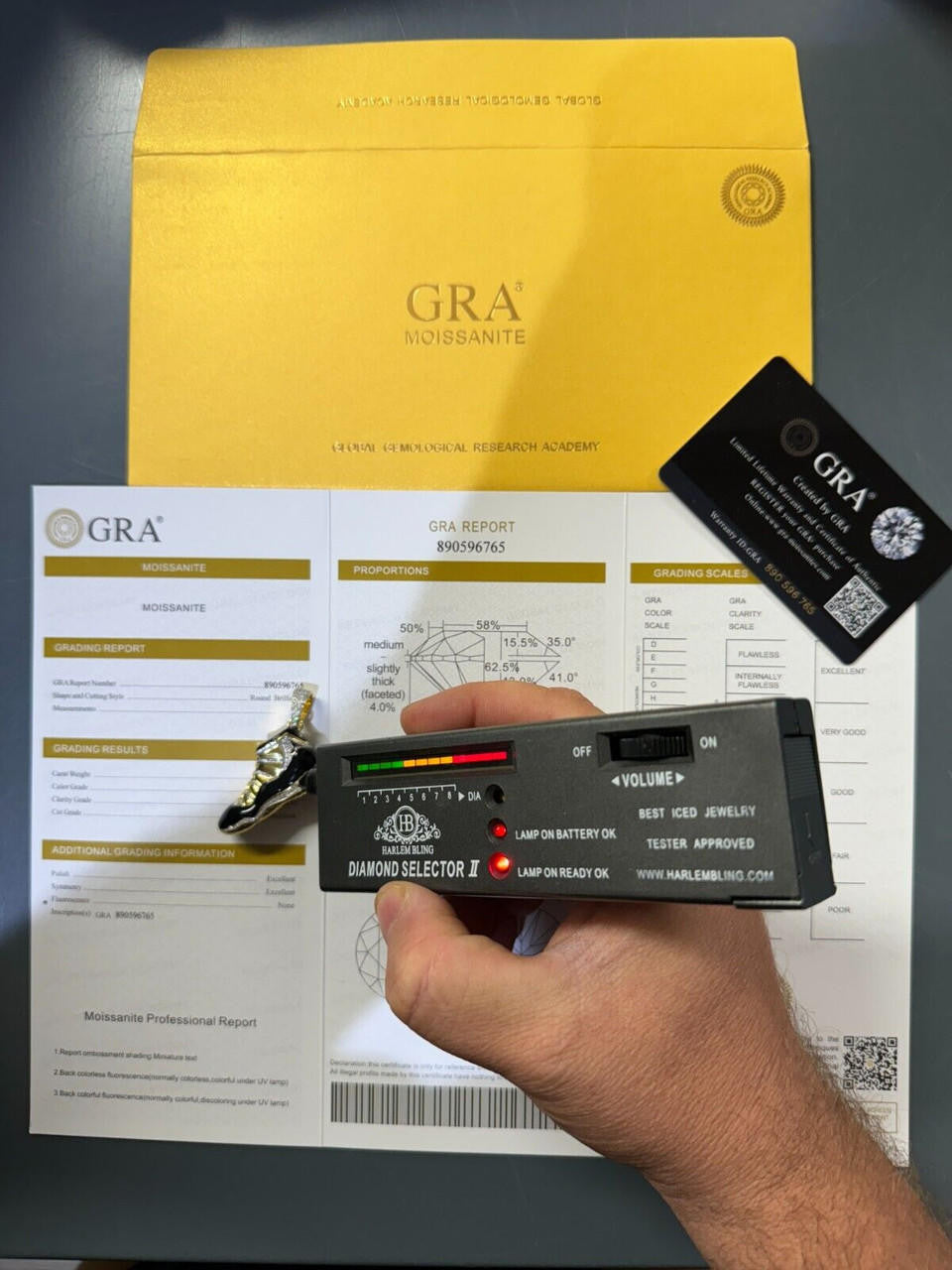 HarlemBling Air Jordan 45 Black Nike Sneaker Pendant MOISSANITE Real 925 Silver Iced Hip Hop