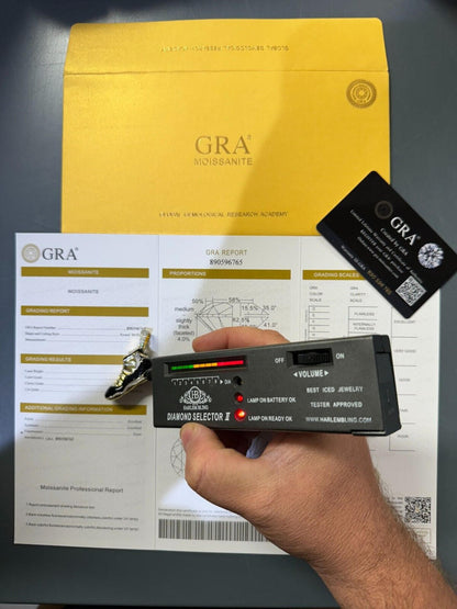 HarlemBling Air Jordan 45 Black Nike Sneaker Pendant MOISSANITE Real 925 Silver Iced Hip Hop