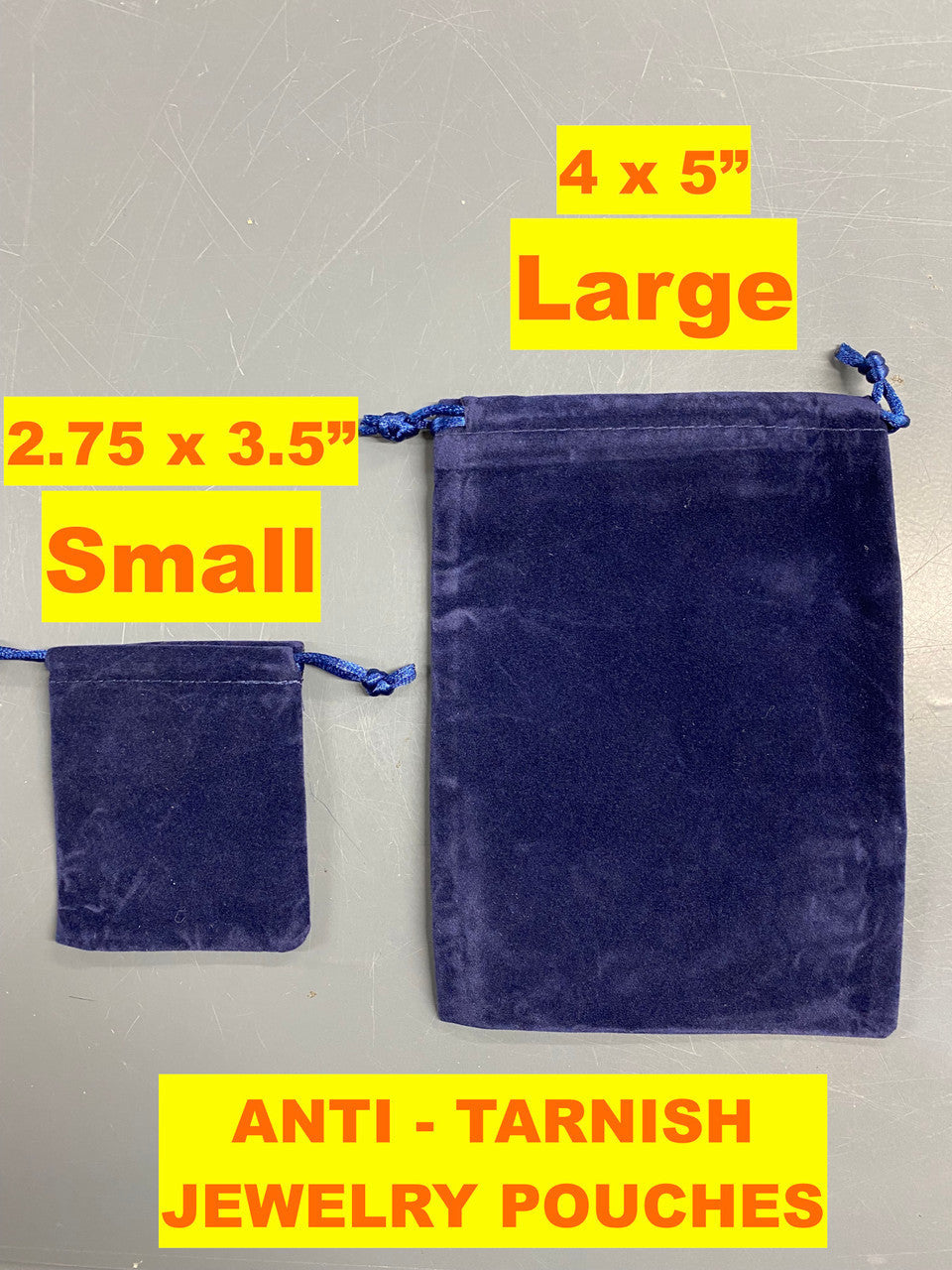 HarlemBling Anti Tarnish Intercept Jewelry Pouches