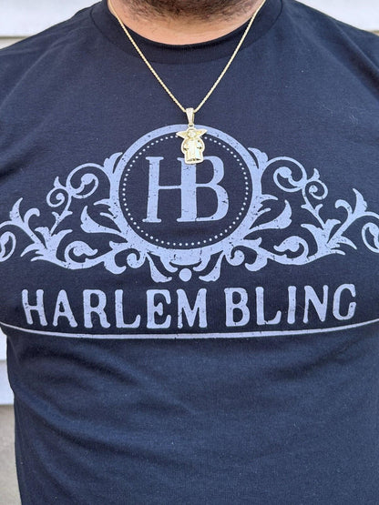 HarlemBling Baby Yoda Star Wars Pendant MOISSANITE Real 925 Silver / 14k Gold Iced Hip Hop