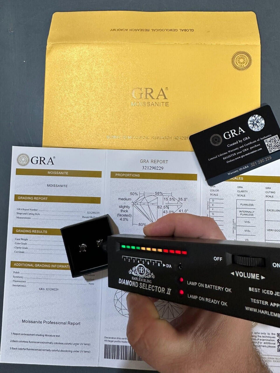 HarlemBling Black Moissanite Screwback Stud Earrings Real 925 Silver 3-8mm Pass Tester