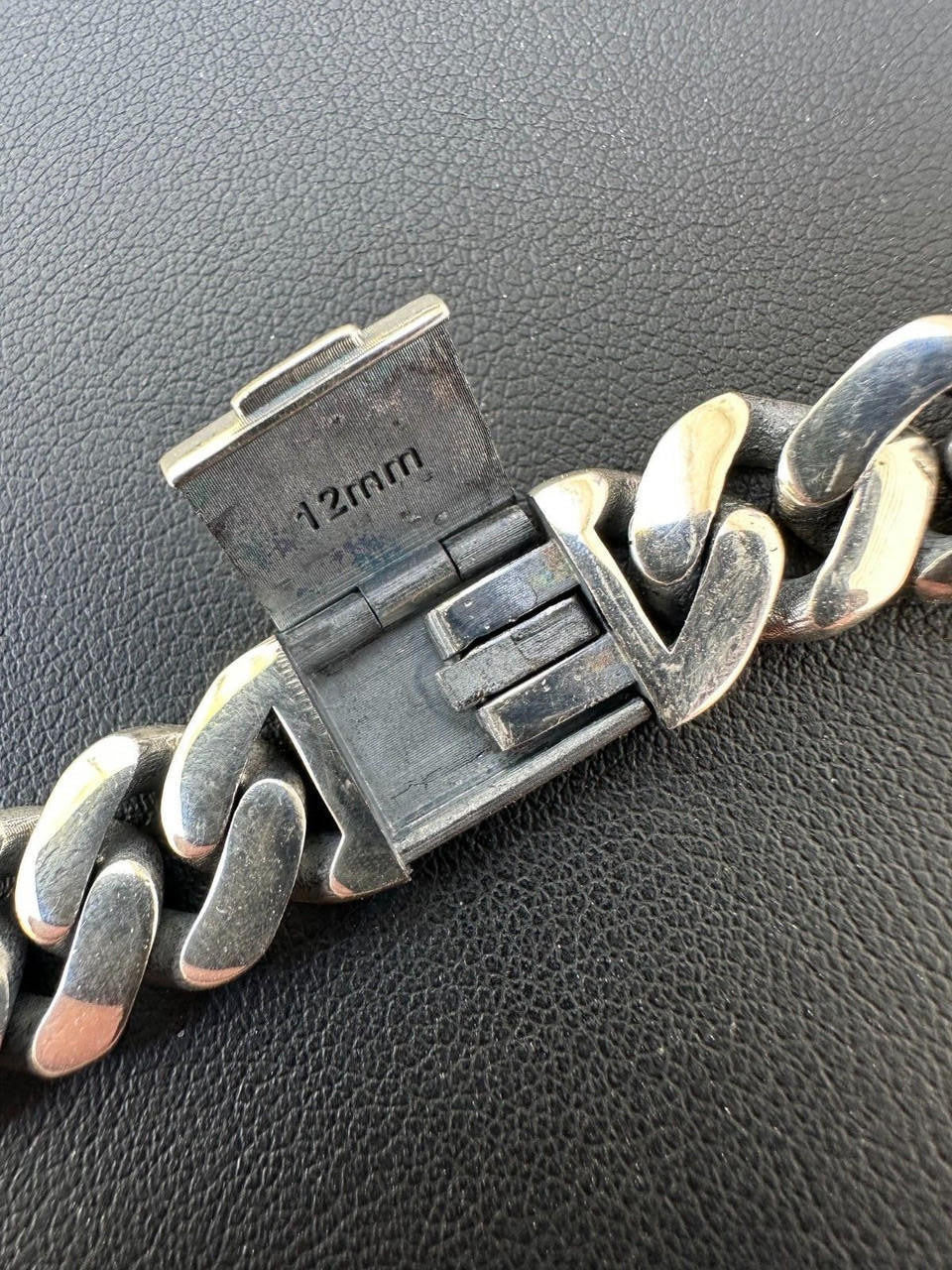 HarlemBling Cancun Cuban Link Chain Necklace Sleek Clasp  - 925 Sterling Silver - 18"-28" - 6mm-12mm