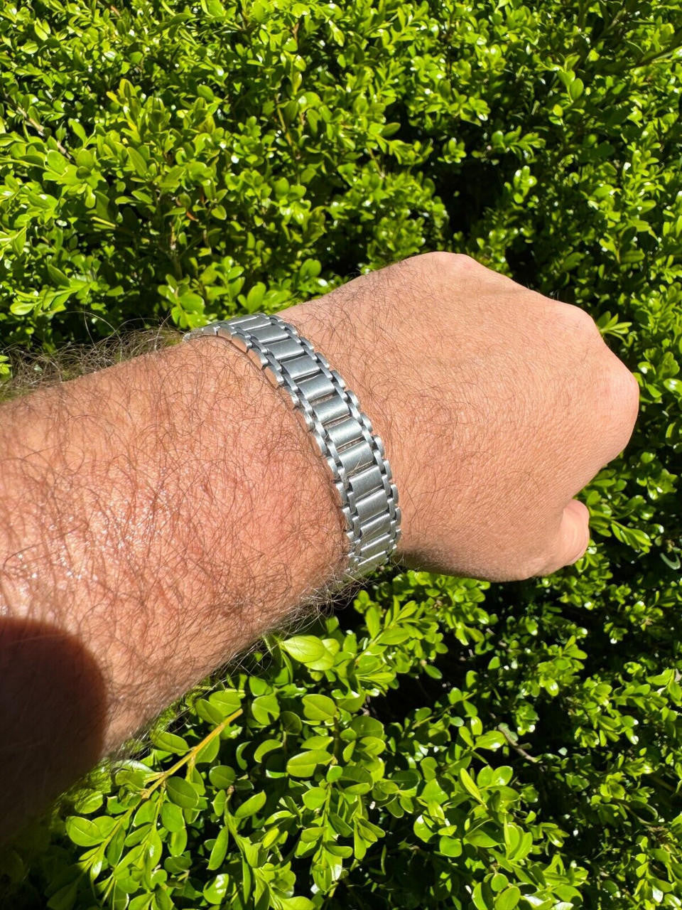 Custom Handmade Presidential Link Bracelet 14mm Wide Real 925