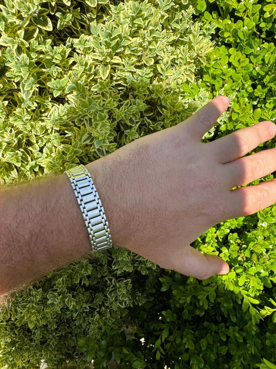 Custom Handmade Presidential Link Bracelet 14mm Wide Real 925