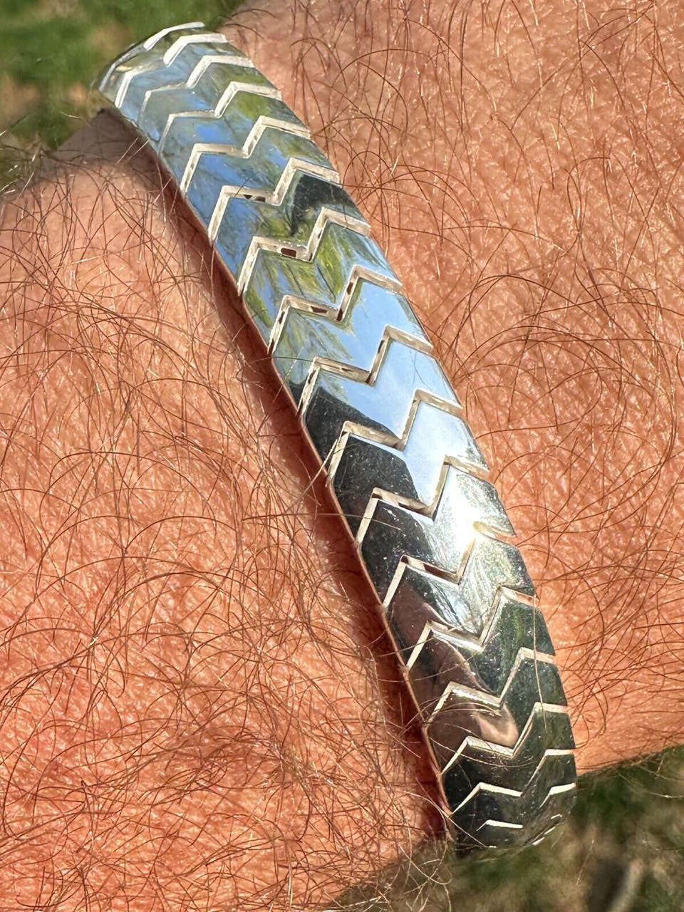 HarlemBling Custom Monaco Snake Bracelet Real 925 Sterling Silver Sleek 10mm Men Ladies 6-8"