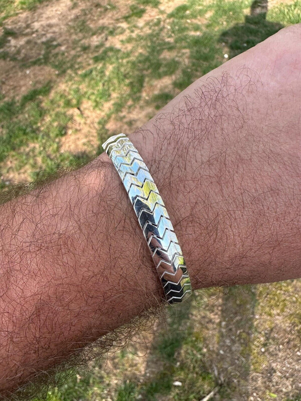 HarlemBling Custom Monaco Snake Bracelet Real 925 Sterling Silver Sleek 10mm Men Ladies 6-8"