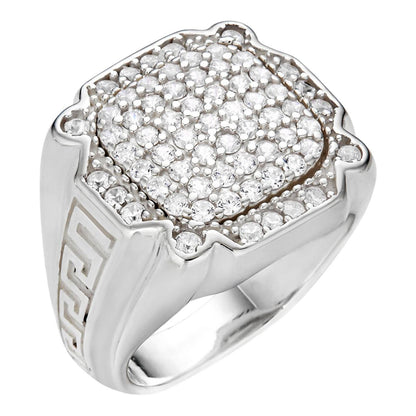 HarlemBling Da Bronx Ring - 925 Silver - CZ Stones