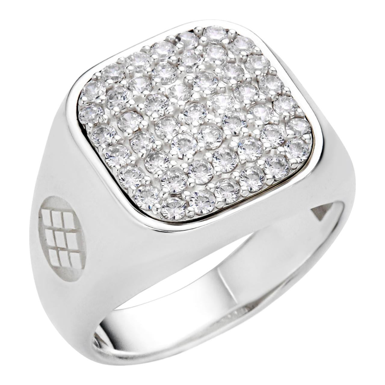 HarlemBling Deep South Ring - 925 Silver - CZ Stones