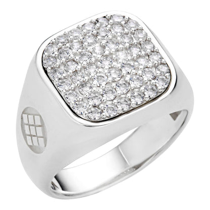 HarlemBling Deep South Ring - 925 Silver - CZ Stones