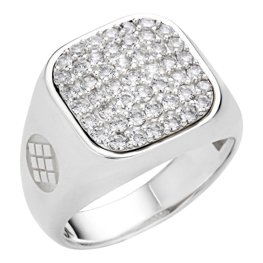 HarlemBling Deep South Ring - 925 Silver - CZ Stones