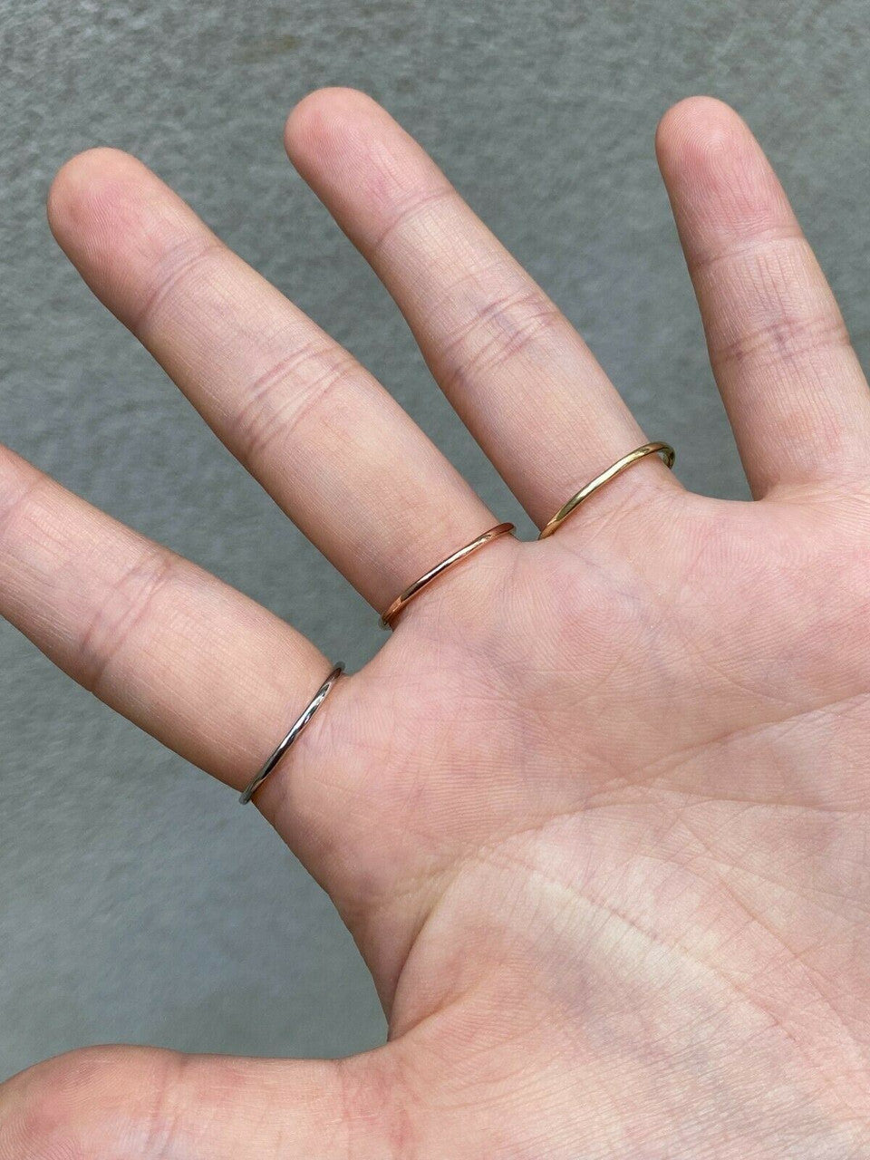 HarlemBling Four Leaf Clover Ring Sizes 5-10 925 Sterling Silver Or Yellow Rose Gold Finish