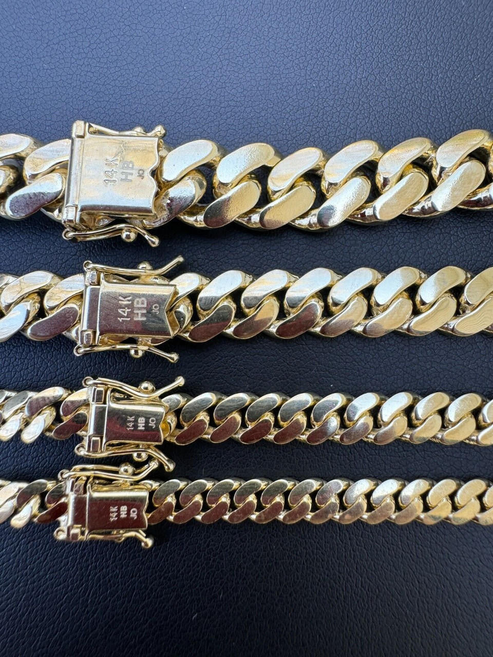 HarlemBling HANDMADE Tight Link Solid 14k Gold Miami Cuban Link Chain Or Bracelet Necklace