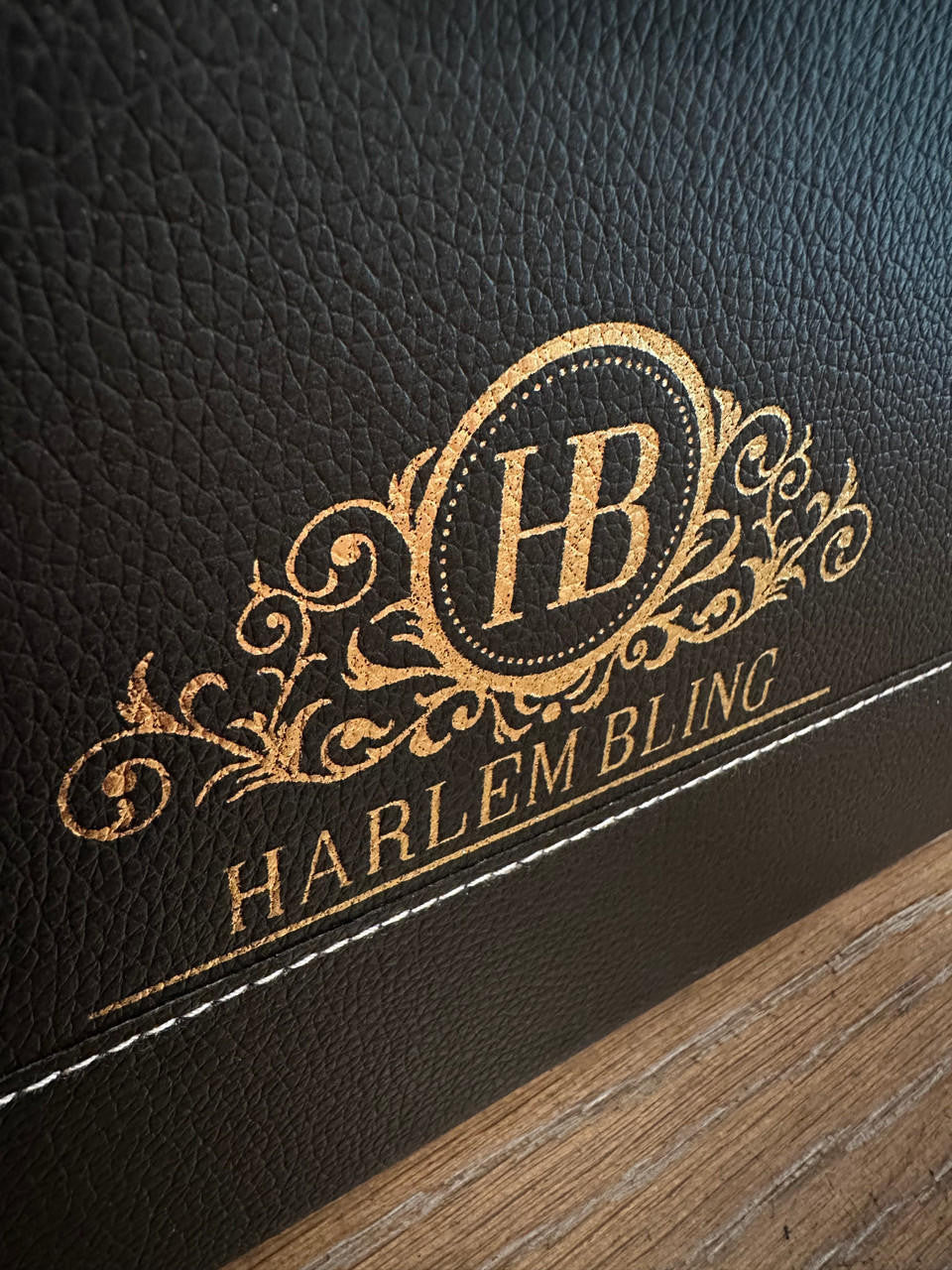 HarlemBling Harlembling Leather Full Size Home Jewelry Box Case