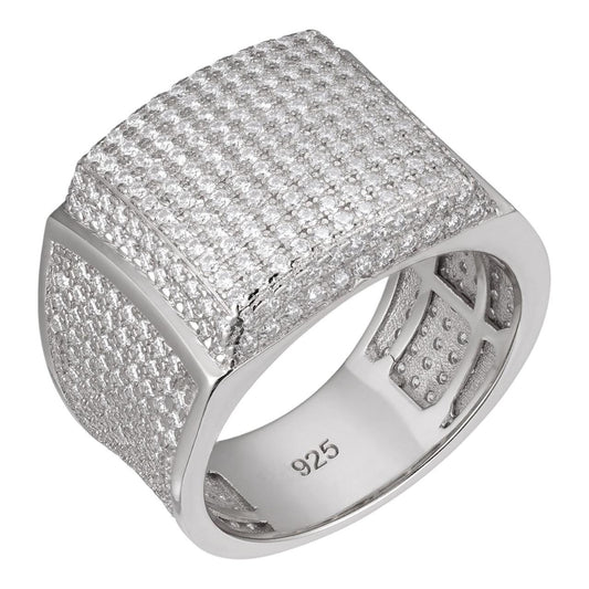 HarlemBling Harlembling OG Ring - First Ring We Made - 925 Silver - CZ Stones