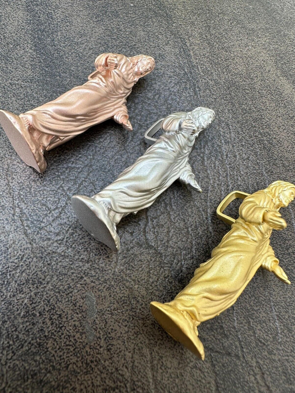 HarlemBling Heavy 3D Jesus Piece Real 925 Silver / 14k Yellow Rose Gold Pendant Necklace