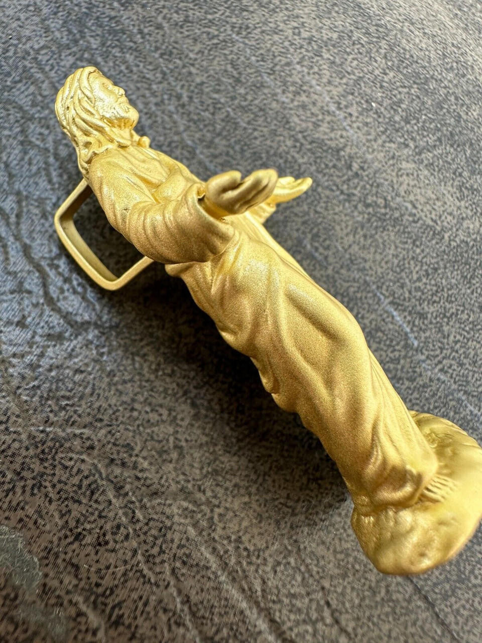 HarlemBling Heavy 3D Jesus Piece Real 925 Silver / 14k Yellow Rose Gold Pendant Necklace