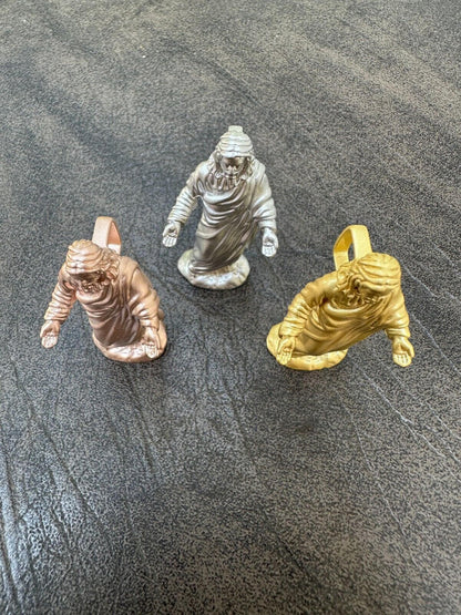 HarlemBling Heavy 3D Jesus Piece Real 925 Silver / 14k Yellow Rose Gold Pendant Necklace