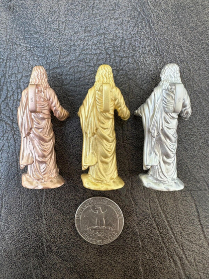 HarlemBling Heavy 3D Jesus Piece Real 925 Silver / 14k Yellow Rose Gold Pendant Necklace