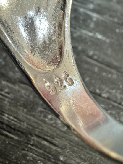 HarlemBling Hollywood Swag Ring - 925 Silver - Genuine Red Ruby Stone