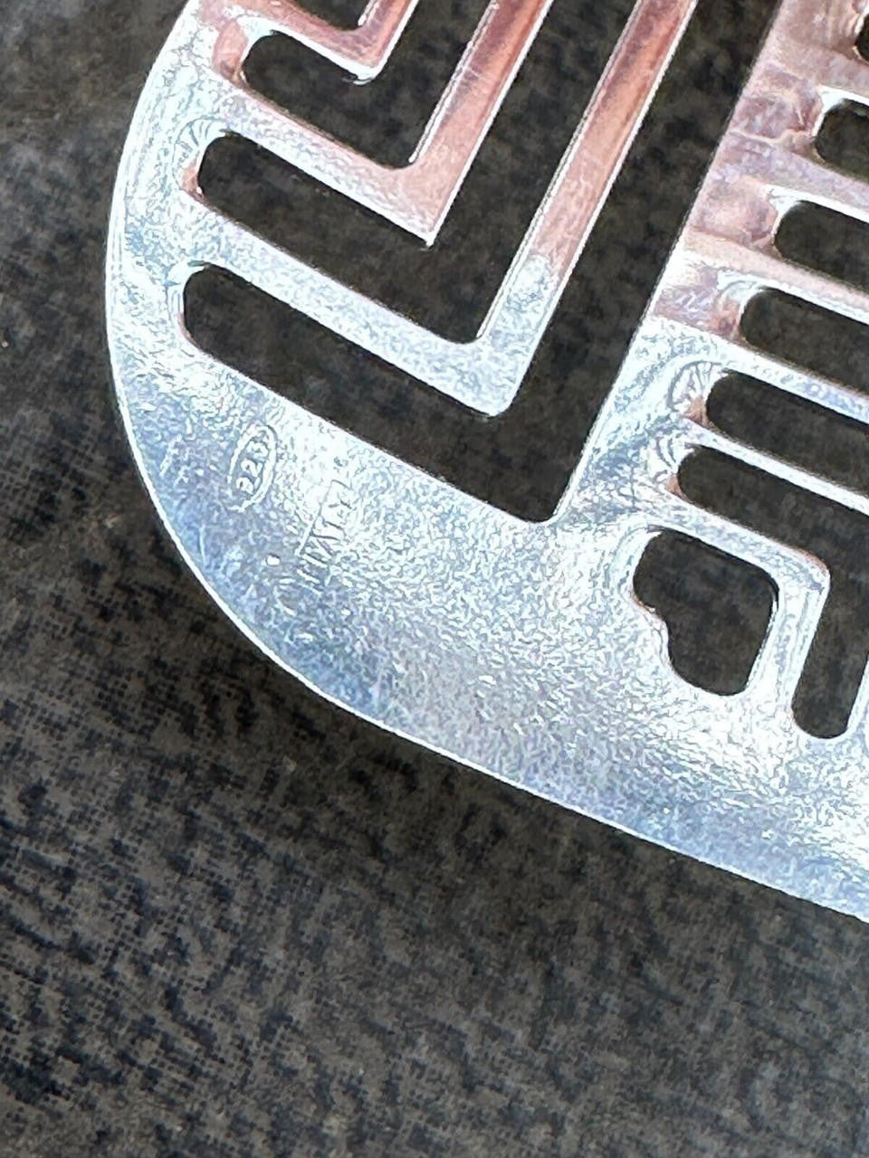 HarlemBling Italy Solid 925 Sterling Silver 1.5" BIG Wide Designer Cuff Bangle Bracelet 6-8"