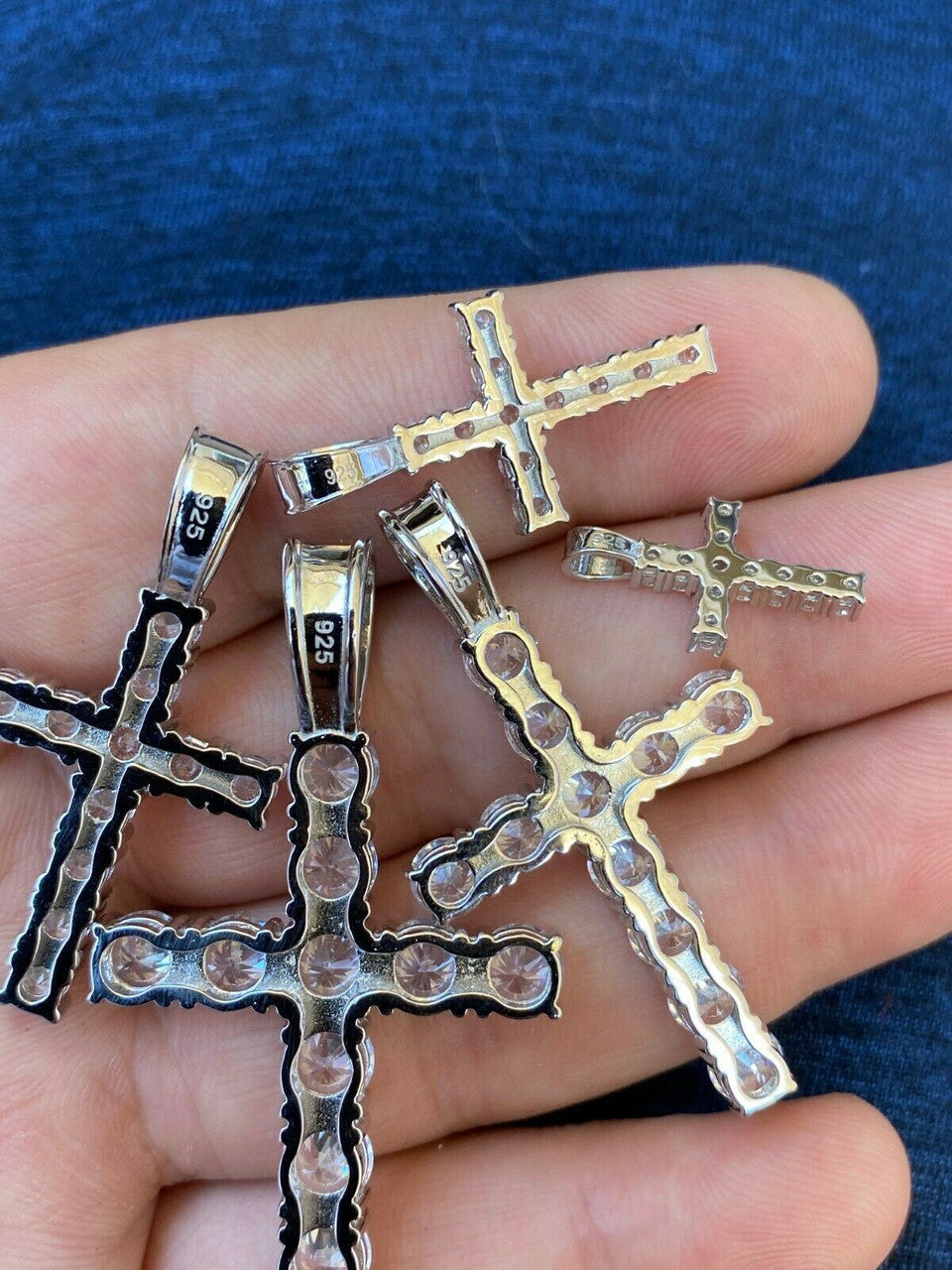 Ladies & Mens Diamond Cross Pendant | Harlem Bling – Harlembling