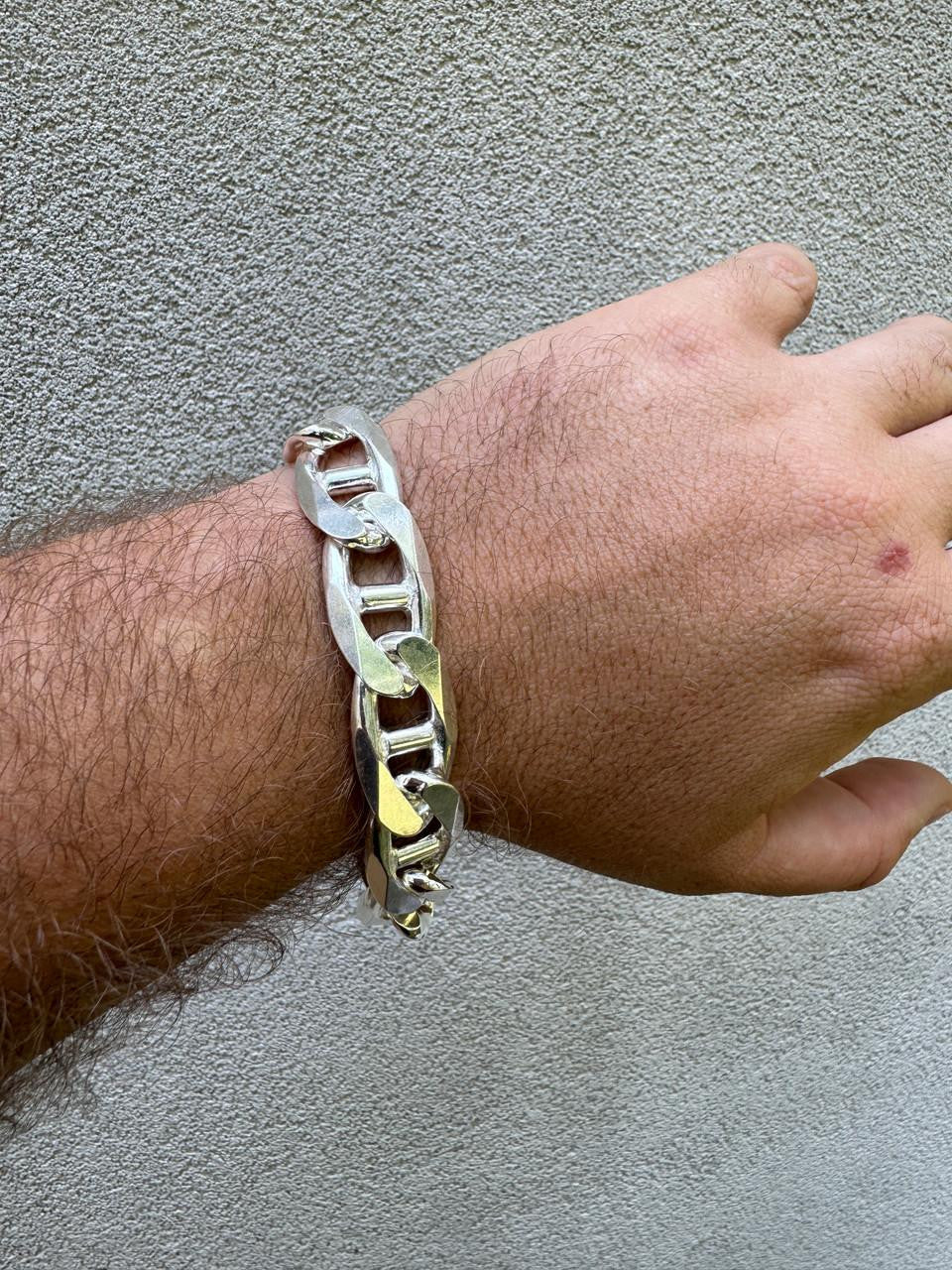 HarlemBling Mariner Link Chain Necklace Or Bracelet - 925 Sterling Silver - 6"-30" - 2.5mm-16mm