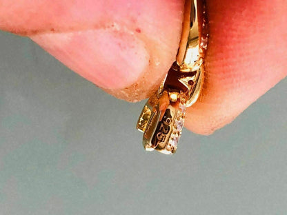 HarlemBling Mens Mariner Gucci Link Chain ICY Diamonds 14k Gold Over Solid 925 Silver 8mm