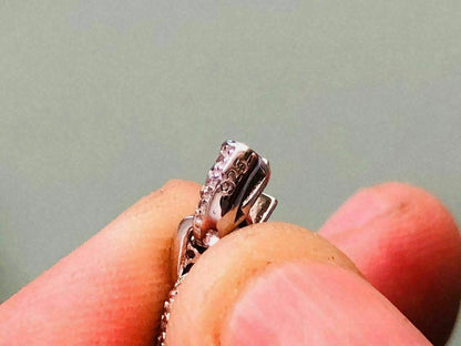 HarlemBling Mens Mariner Gucci Link Chain ICY Man Made Diamonds Solid 925 Silver 8mm Thick