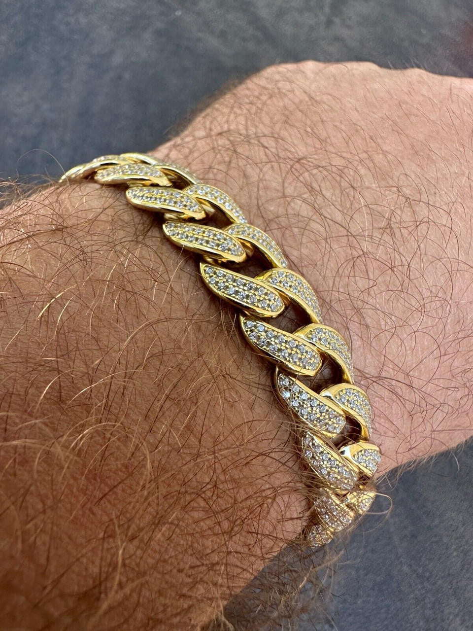 12mm Men's Miami Cuban Link Bracelet Tri Color Gold Over SS Icy Diamond Clasp 13494.1664394694 12mm Men's Miami Cuban Link Bracelet Tri Color Gold Over SS Icy Diamond Clasp 13494.1664394694