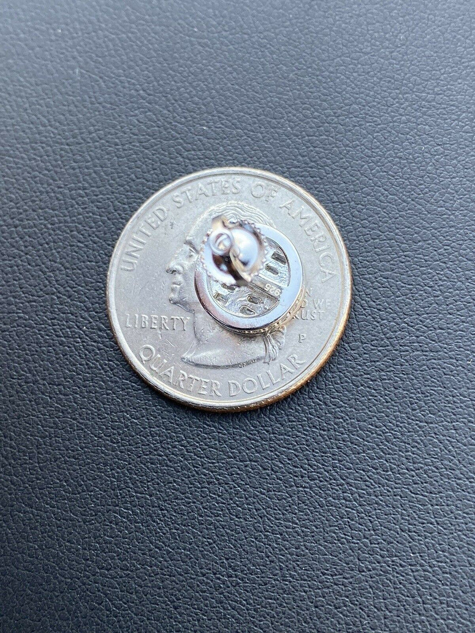 HarlemBling Mens Real Solid Sterling Silver Iced Round Baguette Diamond Hip Hop Earrings