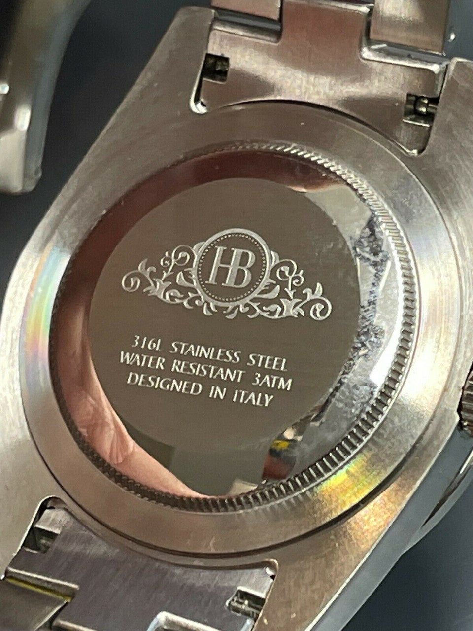 HarlemBling Mens Real Stainless Iced 3.3ct Moissanite Watch Pass Diamond Tester 41mm Pearl