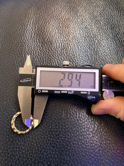 HarlemBling Mens Solid 14k Gold Miami Cuban Ring 6mm Wedding Band Pinky Ring Sz 7-13 ITALY