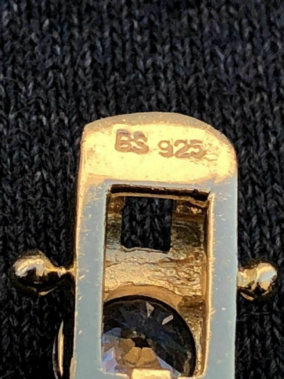 HarlemBling Mens Tennis Bracelet 14k Yellow Gold Over Solid 925 Silver 7mm 35ct Man Made Diamond