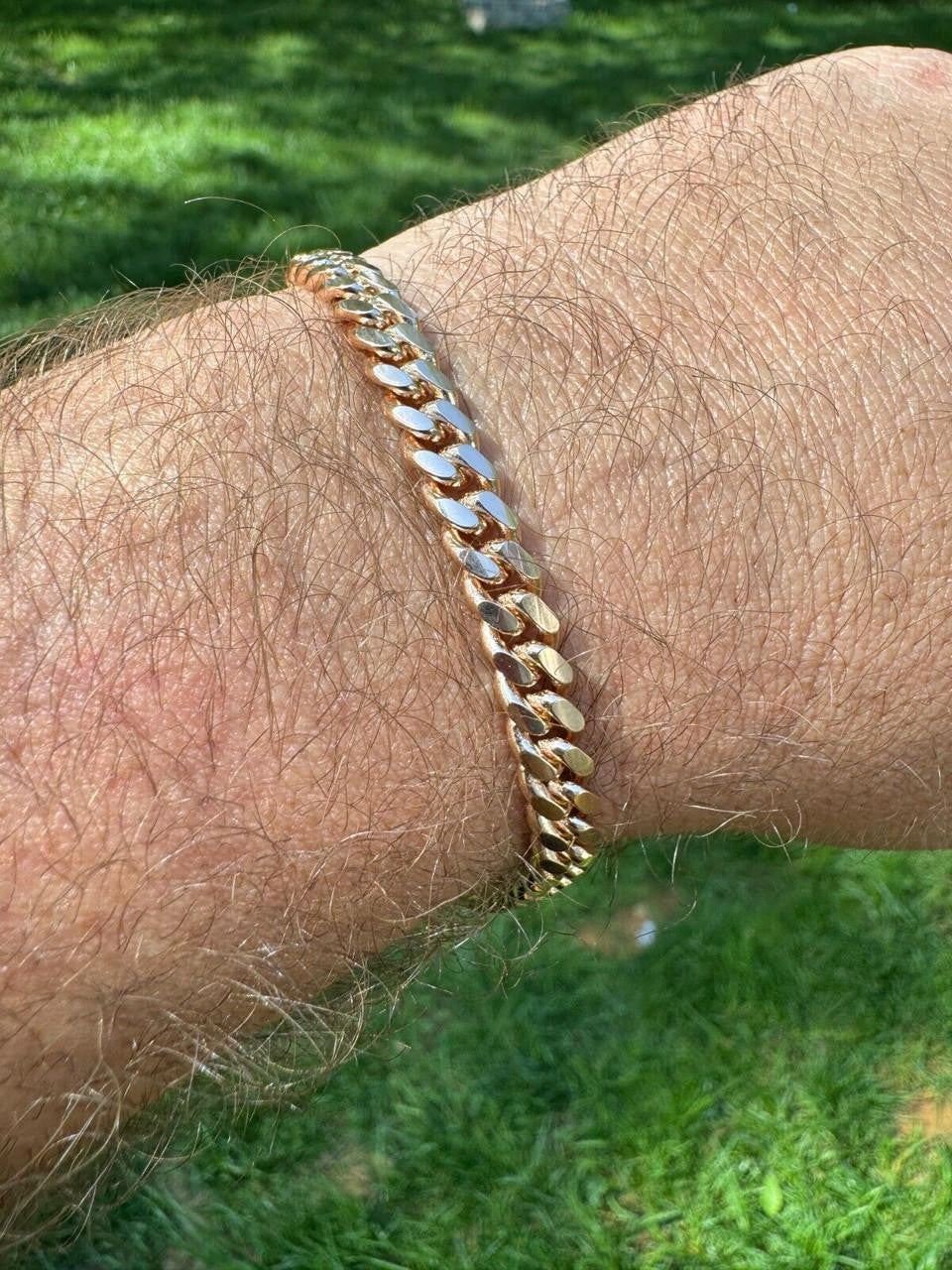 HarlemBling Miami Cuban Link Bracelet - 14k Rose Gold Vermeil 925 Sterling Silver - 7"-9.5" - 4mm-10.5mm