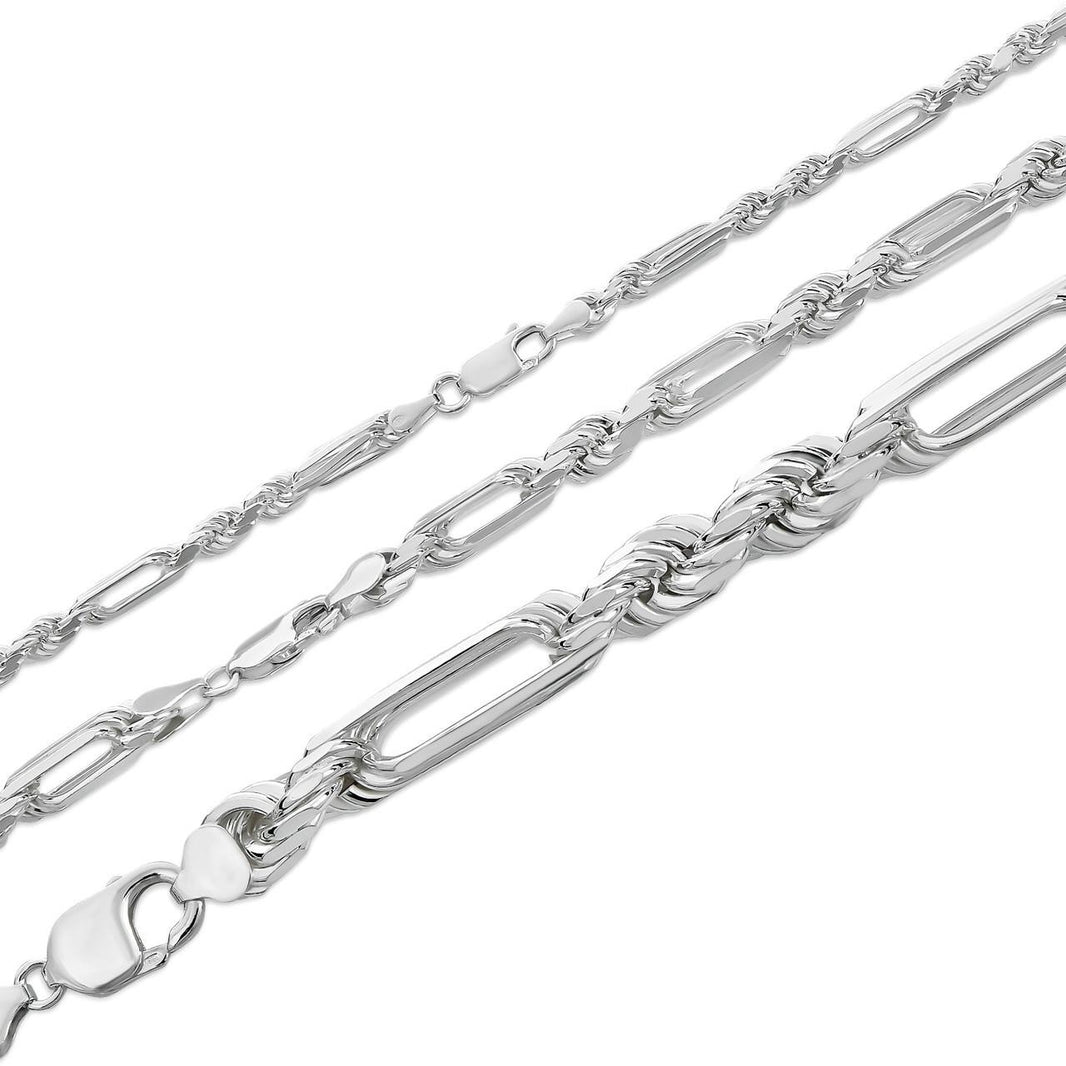 Filogram Chain Figaro Chain - Shop Figaro Link Necklaces & Chains | Harlem Bling ...