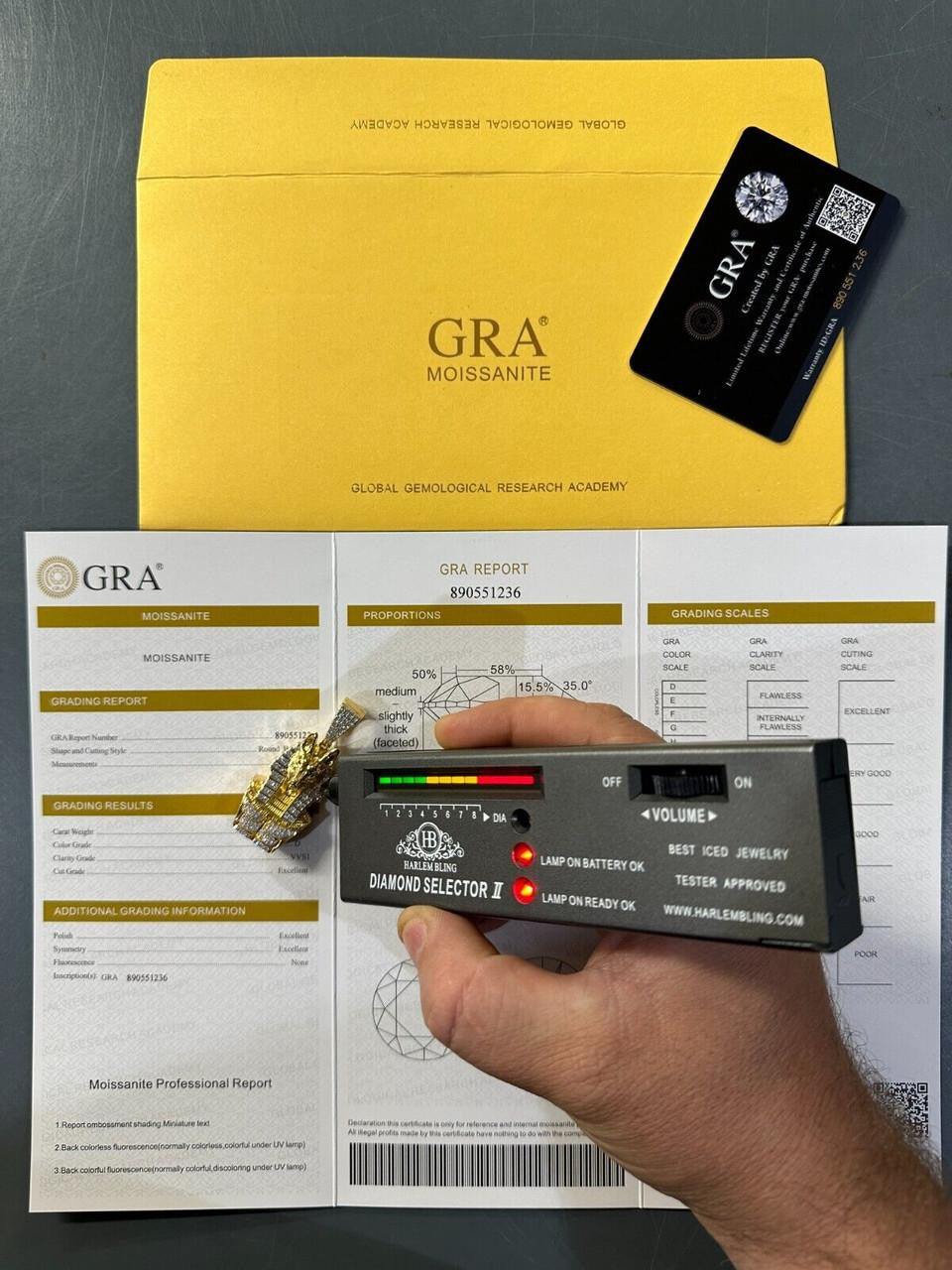 HarlemBling MOISSANITE Anubis Ancient Egyptian Pendant - 14k Gold Vermeil Or 925 Silver - Medium 2"