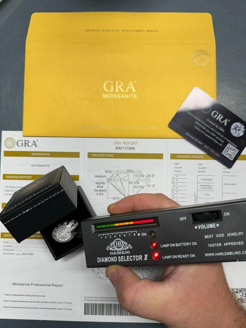 HarlemBling MOISSANITE Arabian Royal Crown Iced Out Ring - 925 Silver