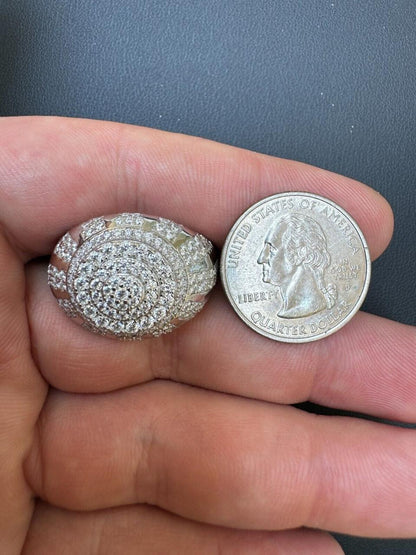 HarlemBling MOISSANITE Arabian Royal Crown Iced Out Ring - 925 Silver