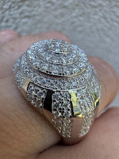 HarlemBling MOISSANITE Arabian Royal Crown Iced Out Ring - 925 Silver