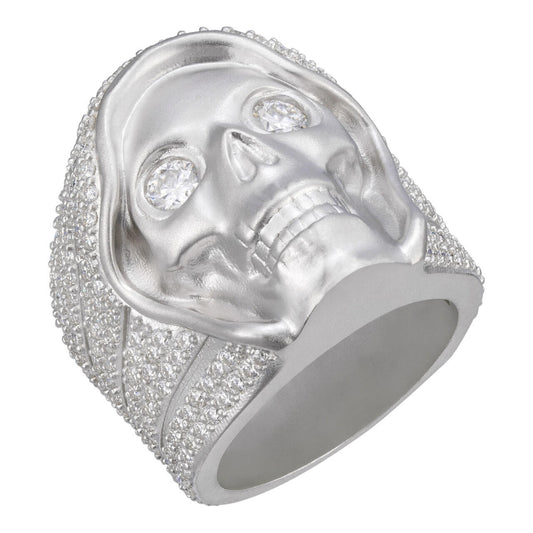HarlemBling MOISSANITE Dead Rider Ring - 925 Silver