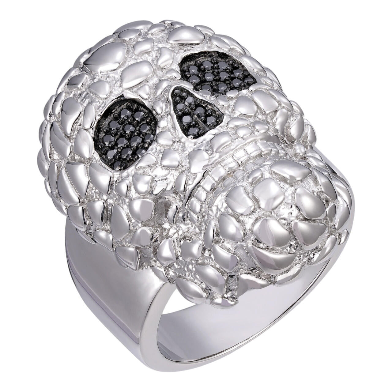 HarlemBling MOISSANITE Death Nugget Ring - 925 Silver