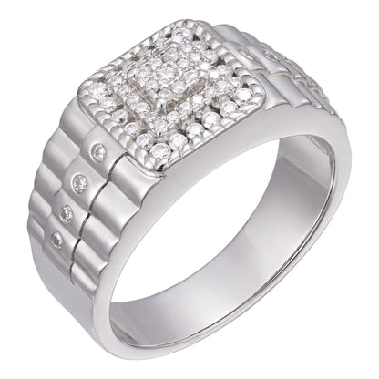 HarlemBling MOISSANITE Diamond District Ring - 925 Silver